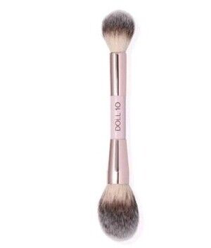 DOLL 10 Dual Ended Powder Brush New No Packaging